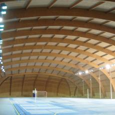 Ouvrages Lamelle Colle Complex Sportif CCMB Construction